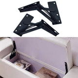 2Pcs/set Sofa Hinge Multifunctional Supporting Spring Furniture Hinges Adjustable 3-Position Angle Mechanism Hinge Hardware