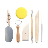 Art Supplies Polymer Clay Silicone Tools Clay Sculpting Kit Sculpt Smoothing Wax Carving Pottery Ceramic Shapers Modeling Carved