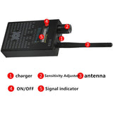 RF Detectors Bug Detector Anti-spy Hidden Camera GSM Audio Bug Finder RF Signal Radio Scanner GPS Tracker Detect G318