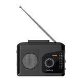 Ezcap246 Portable Cassette Tape Player USB Cassette Tape-to-MP3 Converter into Computer Support AM FM Radio Built-in Speaker