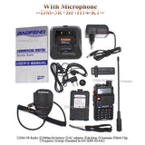 Baofeng DM-5R Walkie Taklie Digital &amp; Analog Dual Mode Portable Radio VHF/UHF Dual Band DMR 5W 128CH FM Transceiver