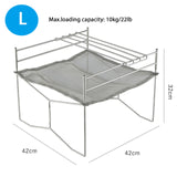 Camping Wood Burner Firewood Rack Campfire Grill with Carrying Bag for Indoor Outdoor Picnic BBQ Camping Backpacking Fishing