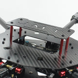 Saker610 610mm  / Saker675 675mm6-axis Carbon Fiber Folding Rack DIY RC Drone Hexacopter Frame Kit with Landing skid Motor Mount