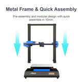 Anet ET5X All Metal Large 3D Printer Kit With Auto Bed Leveling Filament Detecting Resume Printing Max Size 300*300*400MM