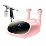 3 in 1 Ultrasonic Facial Tightening Oxygen Injection Beauty Apparatus High Frequency Vibration Massager Face Cleansing Spray Gun