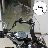 Motorcycle Motorbike Clear Windshield Windscreen Wind or Easy Install
