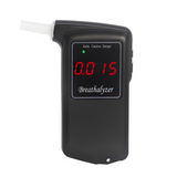 High Accuracy Professional Police Digital Breath Alcohol Tester Breathalyzer Analyzer Detector Test Device LCD Screen AT-858S