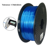 1.75mm 3D Printer Filament PLA Silk Texture 0.25Kg 250g Shine Silky 3D Pen Printing Filaments Rich Luster Printing Materials