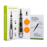 Portable English Laser Acupuncture Pen Meridian Energy Meridian Pen Magic Acupuncture Pen Body Massage Stick