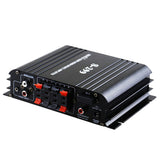 4*40W 4.1 Channel Power Amplifier Audio Home Theater Amplifier Bluetooth Wireless Amplifier USB/SD AUX Remote Control S-299 AMP