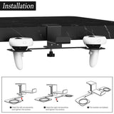 Dedicated Vr Wireless Glasses Storage Hanger Hook Organizer Stand Table-side Aluminum Alloy Bracket Compatible For Oculus Quest2