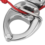 Boat Fast Eye Snap Hook 316 Stainless Steel 360 Degree Rotation High Hardness for Yacht / Truck / Car / Apartment / RV