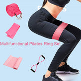 5 Pcs Set Magic Ring for Sports Home Fitness Yoga Circle Leg Arm Muscle Trainer Pilates Circle Exercise Workout Gym Bodybuilding