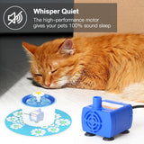 Mini Pet drinking Fountain Pump AC12V water Pump fit for Dog cat drinking water Replacement ultra-quiet electric water dispenser