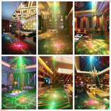 Disco Lights RGB LED Laser Stage Beam Lights Dj Lights Moving Heads  with Strobe Effect Usb Power Projector Lamp Stage Lighting