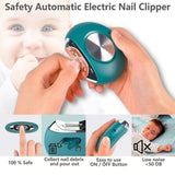 Automatic Electric Nail Clippers &amp; Nail Polisher Nail &amp; Toes File Manicure Electric Nail File Nail Cutter for Kids Seniors Adult