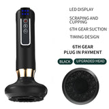 New Electric Cupping Massager For Promoting Cell Renewal Smart Cupping Therapy Set with Red Light Therapy Scraping Massage Tools