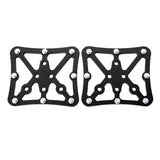 1 Pair Clipless Easily Clip-in Lightweight Mountain Bike Pedals Aluminium Alloy Adapter For Shimano And Looke
