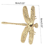 Animal Drawer Handle Dragonfly Shape Brass Knobs Cupboard Pulls Drawer Knob Kitchen Cabinet Handle Furniture Hardware