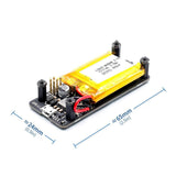 New UPS Lite V1.2 UPS Power HAT Board with Battery Electricity Detection for Raspberry Pi Zero Zero W