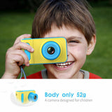 Kids Sport Camera Digital Camera Portable HD Sport Cameras Children Gift With Microphone 450mAh Support Time Label Function