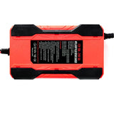 Car Battery Charger Full Automatic 12V 10A / 24V 5A Intelligent Fast Charging Pulse Repair Charger for AGM GEL WET Lead Acid