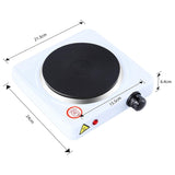 Hotplate,1000W Hotplate Stainless,5 Power Levels Mobile Stove For Travel And Camping,Overheating Protection Eu Plug