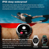 Smart Watch Men Bluetooth Call 1.43inch AMOLED Screen NFC Heart Rate Blood Oxygen 400Mah Big Battery Smartwatch