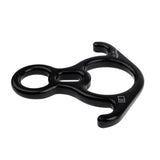 35KN Large Figure 8 Ring Rope Descender Belay Device Rock Climbing Rappelling Rescue Aerial Dance Canyoning Gear Equipment