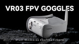 BETAFPV VR03 FPV Goggles 64GB Storage DVR Recording 48CH RC FPV Racing Drones RC Quadcopter