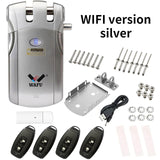 Wafu HF-010 Wifi APP Smart Lock Wireless Electronic Door Phone Control Invisible Remote Indoor Touch Locks