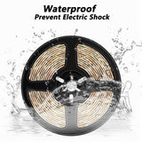 Waterproof  LED Strip for Kitchen USB Hand Sweep Sensor DC 5V Under Cabinet Lights Cupboard Closet Night Lamp Tape TV Backlight
