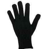 1 Pcs Professional Heat Resistant Glove Hair Styling Tool For Curling Straight Flat Iron Black heat glove for curling iron
