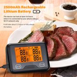 Inkbird Digital Meat Thermometer IBBQ-4BW BBQ Kitchen Utensil Cooking with Graph Alarm for Grill Smoker Oven via Wi-Fi Bluetooth