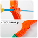 Child Boy Shooting Simulation Bow and Arrow Set Toy Parent-child Interaction Outdoor Role Playing Birthday Gift Archery Toy