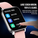Rogbid Rowatch 2 Smart Watch 1.69 inch HD Full Touch Screen Fitness Tracker Heart Rate Blood Pressure Monitor For IOS Android
