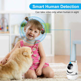 HD 1080p cloud smart wireless ip camera auto tracking human home security cctv network wifi camera