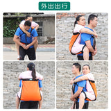 Adjustable Patient Transfer Belt Medical Mobility Emergency Wheelchair Transport Belt for Elder Disabled Back transport belt