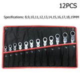 Keys set Wrench,Multitool Key Ratchet Spanners Set,of Tools Set Wrenches,Universal Wrench Tool, Car Repair Tools