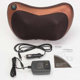 NEW Relaxation Massage Pillow Vibrator Electric Shoulder Back Heating Kneading Infrared therapy pillow shiatsu Neck Massager