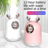 USB Mini Electric Air Humidifier Silent Aromatherapy Diffuser Ultrasonic Mist Maker Car For Home Bedroom LED Colorful Night Ligh