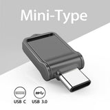 TOPESEL32GB 64GB 128GB Type C Ultra Dual Mini USB 3.0 Flash Drive Memory Stick U Disk Thumb Drive