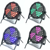 Led par lights 54x3W DJ Par LED RGBW Wash Disco Light 54x4W RGB 3in1 Windmill Color uv light DMX Controller effect light