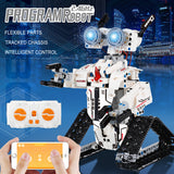 High-Tech APP Programming RC Robot Model Bricks MOC Electric Intelligent Robot Building Blocks Educational Toys for Kids Gifts