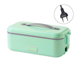 Self-cooking Electric Lunch Box 300W 1.1-1.2L Mini Food Heater Steamer Lunch Box for Home Office School Travel Cook