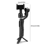 Handheld 3-Axis Gimbal Stabilizer Compatible With All Brands of Smartphones,stabilizer for Vlog Youtuber live video recording