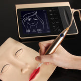 Upgrade Touch Screen Rechargeable Battery Permanent makeup Machine Kit for Eyebrow Lip Eyeliner Machine With 50pcs Neeldes