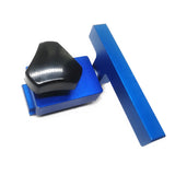 30# Slide Chute Stop Block Aluminum Alloy Limit Block Woodworking Accessory Utility Tool Chute Limit Stop Block
