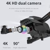 L703 Folding Drone 4K Aerial Photography Dual Camera Quadcopter Remote Control Aircraft Portable Professional Photographer Use