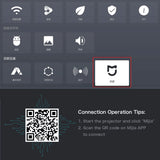 Xming Q1 Pro Mini Projector Portable 500ANSI Lumens 1080P Full HD Home Theater Support 4K Video Projector Wifi Beamer